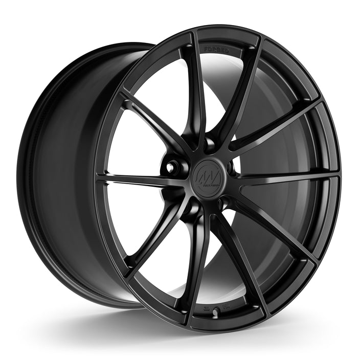AWX Forged Wheels for Tesla Model S/X 19" / 10.5" +38 / Satin Black render