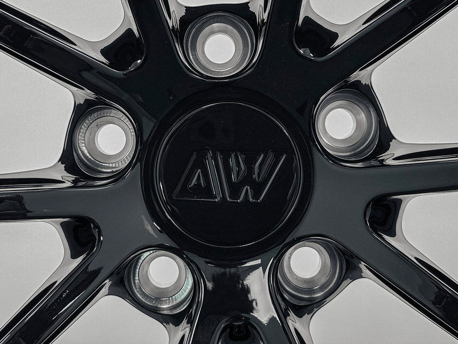 AWX for Corvette C8 19x9.0 Inch +35 Offset Forged Wheels Gloss Black