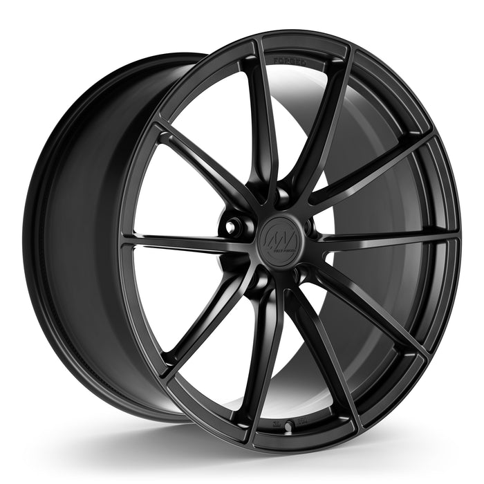 AWX Forged Wheels for Tesla Model S/X 20" / 10" +35 / Satin Black render