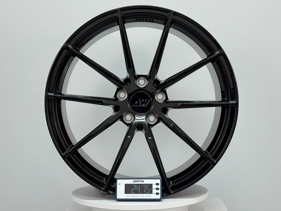 AWX for Tesla Model S/X 20x10.5 Inch +38 Offset Forged Wheels Gloss Black