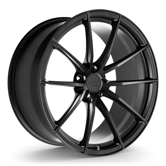 AWX Forged Wheels for Tesla Model S/X 20" / 9.0" +40 / Satin Black render