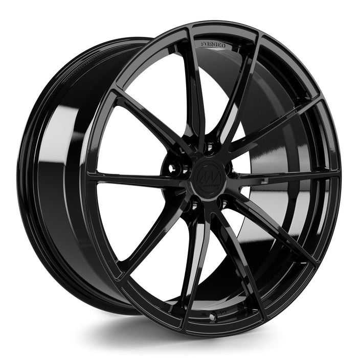 AWX Forged Wheels for Tesla Model 3/Y 20" / 9.5" + 35 / Gloss Black render