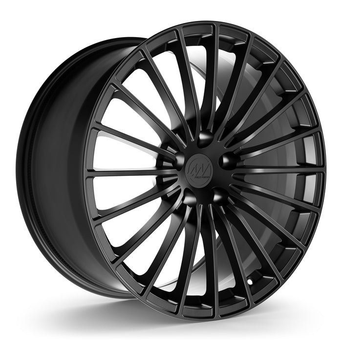 AWX1 Forged Wheels for Tesla Model S/X 20" / 10.0" +35 / Satin Black render