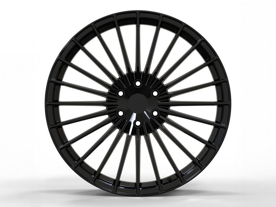 AWX1 for Cadillac Lyriq 22x9.5 Inch +30 Offset Forged Wheels Gloss Black