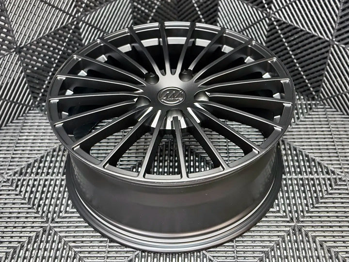 AWX1 for Rivian R1T/R1S 20x8.5 Inch +48 Offset Forged Wheels Satin Black