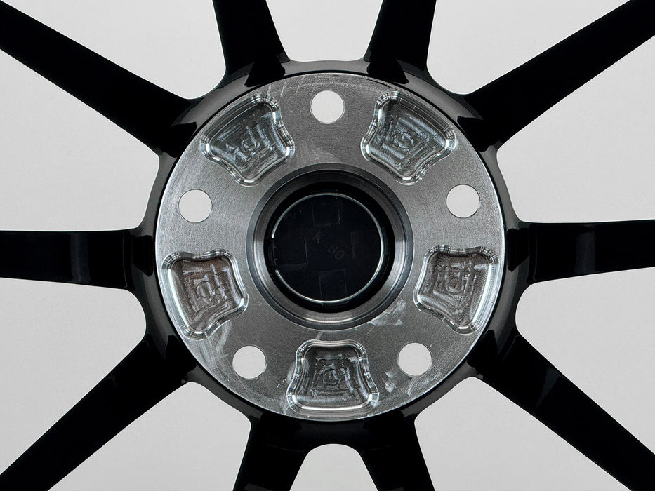 AWX for Porsche Panamera (997) 21x12 Inch +65 Offset Forged Wheels Gloss Black