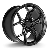 AWZ1 Forged Wheels for Tesla Model S/X 20" / 10.5" +38 / Satin Black render