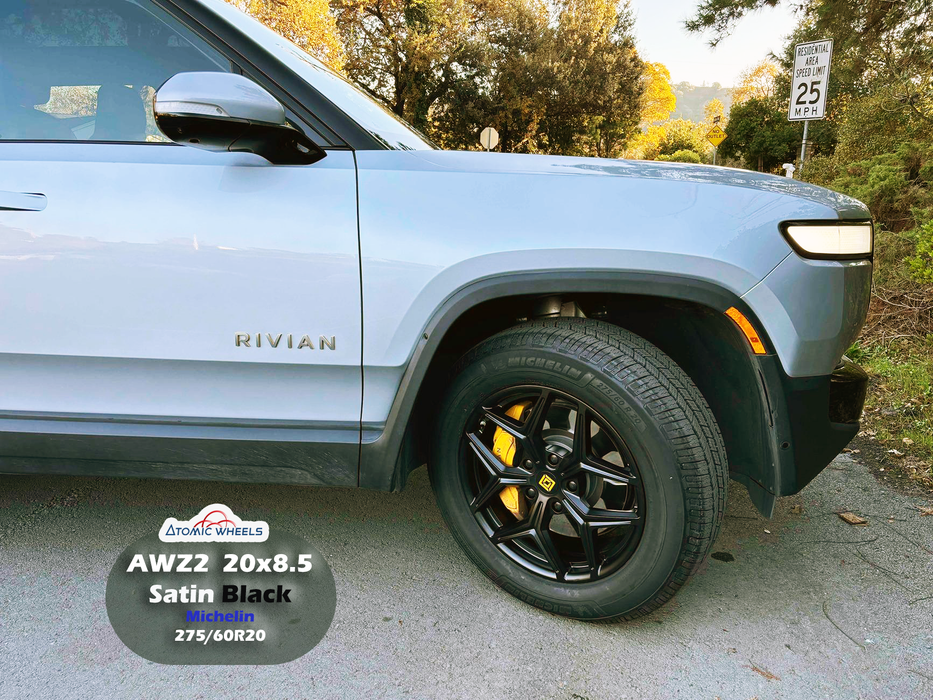 AWZ2 for Rivian R1T/R1S 20x8.5" +45 Satin Black