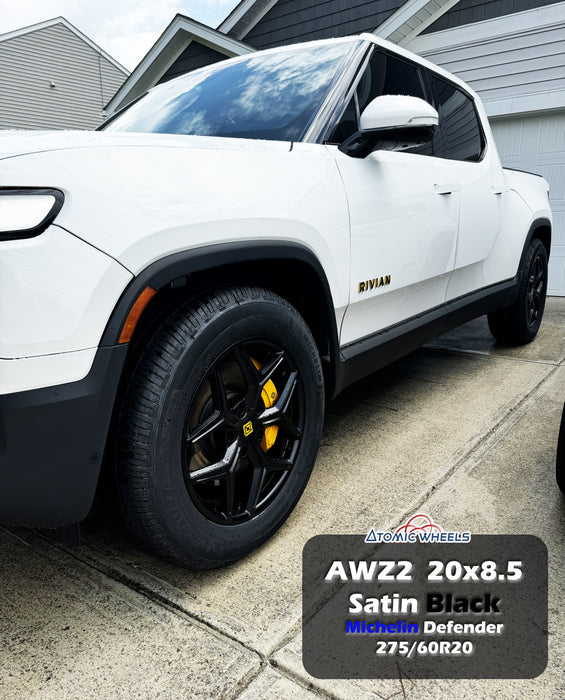 AWZ2 for Rivian R1T/R1S 20x8.5" +45 Satin Black