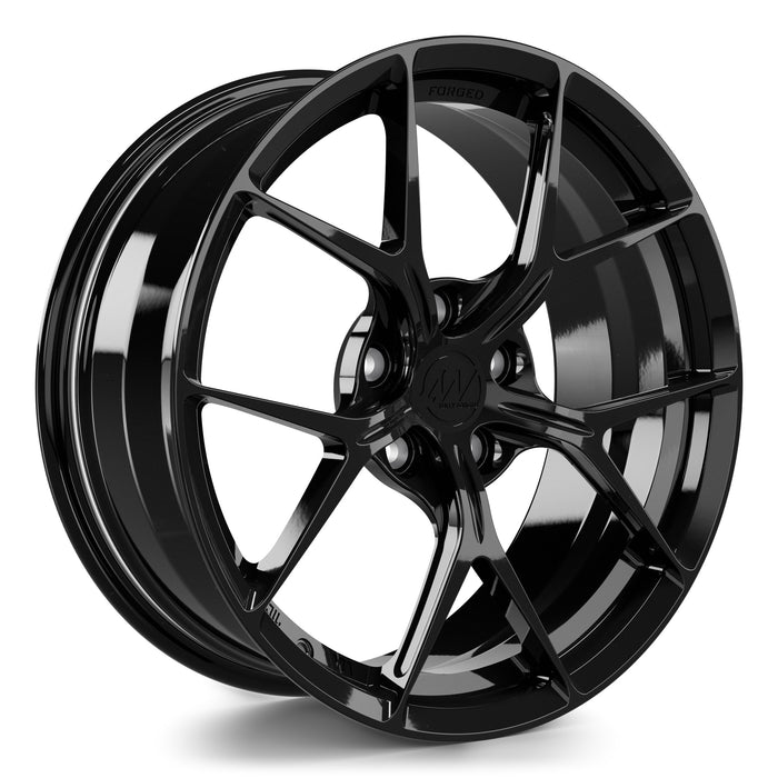 AWZZ Forged Wheels for Tesla Model 3/Y Gloss Black render