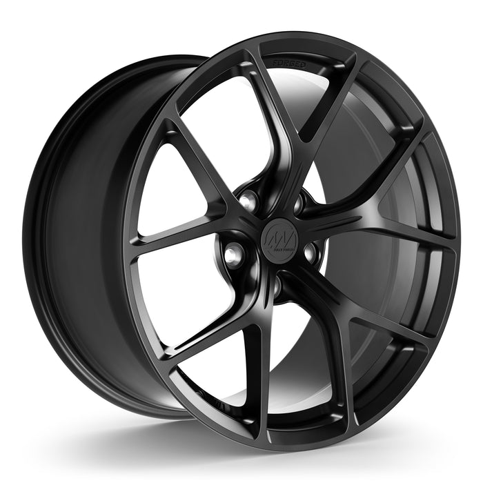 AWZZ Forged Wheels for Tesla Model 3/Y Satin Black render