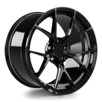 AWZZ Forged Wheels for Tesla Model S/X 19" / 10.5" +38 / Gloss Black render