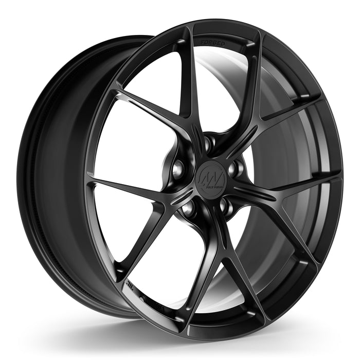 AWZZ Forged Wheels for Lucid Air 19" / 8.5" +35 / Satin Black render