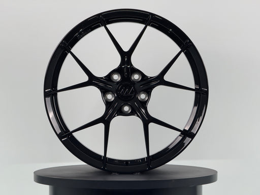 AWZZ Forged Wheel for Tesla Model 3/Y — 19"x8.5" Gloss Black | Outlet Demo 7/10