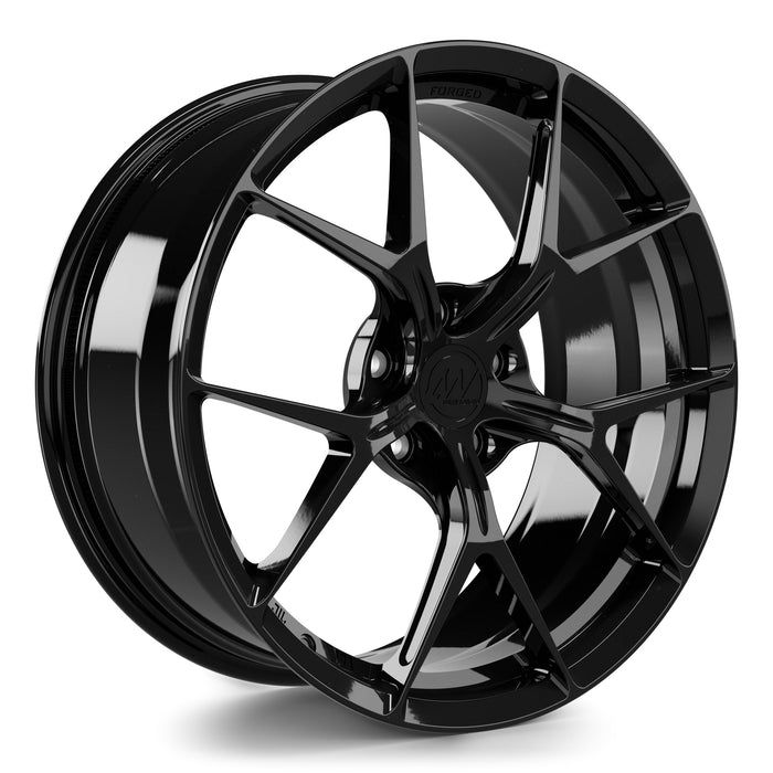 AWZZ Forged Wheels for Tesla Model 3/Y Gloss Black render
