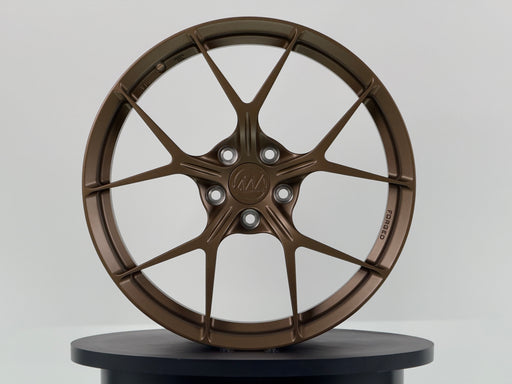 AWZZ Forged Wheel for Tesla Model 3/Y — 19"x8.5" Satin Bronze | Outlet Demo 8.5/10
