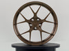 AWZZ 19"x8.5" Satin Bronze demo wheel for Tesla Model 3/Y — actual unit