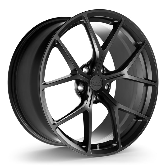 AWZZ Forged Wheels for Tesla Model 3/Y Satin Black render