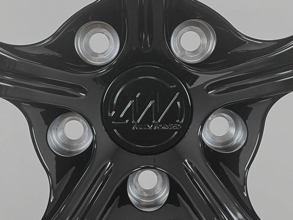 AWZZ for BMW M3 F80/E90 19x9.5 Inch +22 Offset Forged Wheels Gloss Black