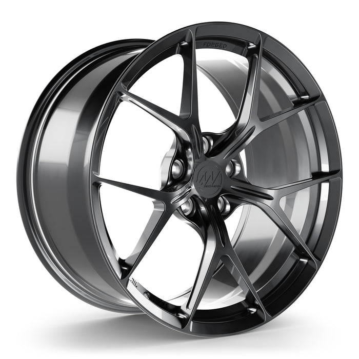 AWZZ Forged Wheels for Tesla Model 3/Y Hyper Graphite render