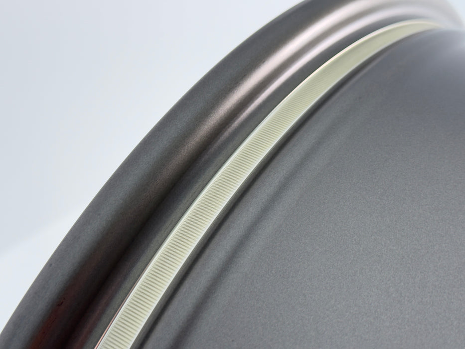 AWZZ 19"x9.5" Satin Gunmetal demo wheel for Tesla Model 3/Y — actual unit