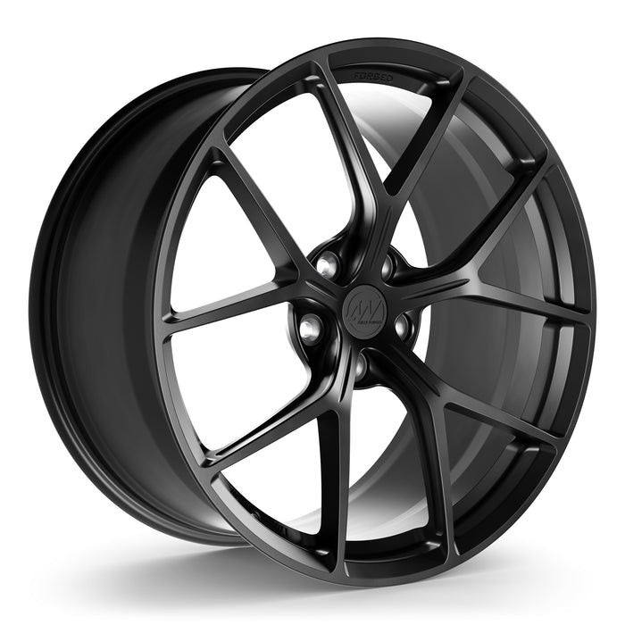 AWZZ Forged Wheels for Tesla Model 3/Y Satin Black render