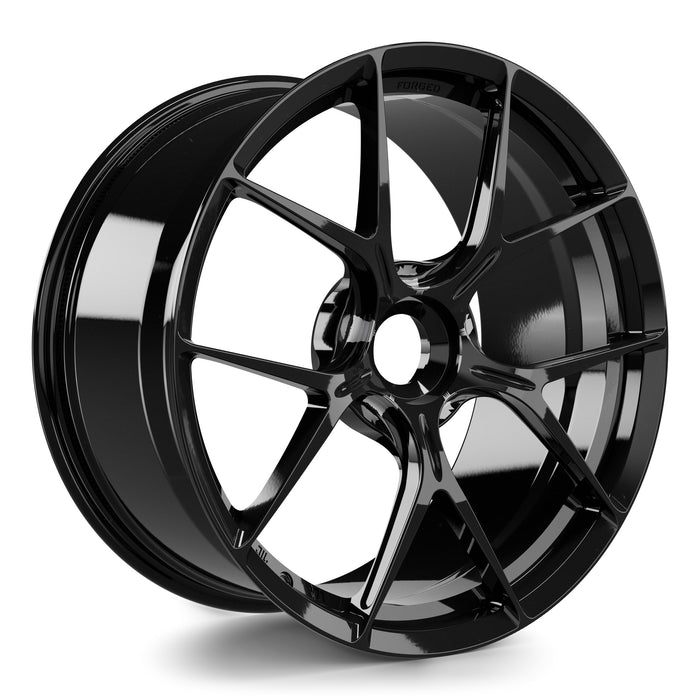 AWZZ Forged Wheels for Porsche 911 (992) 20" / 10" +45 / Gloss Black render