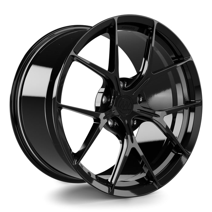 AWZZ Forged Wheels for Porsche Taycan 20" / 11" +50 / Gloss Black render