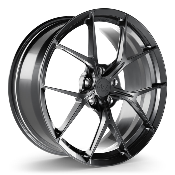 AWZZ Forged Wheels for Tesla Model 3/Y Hyper Graphite render