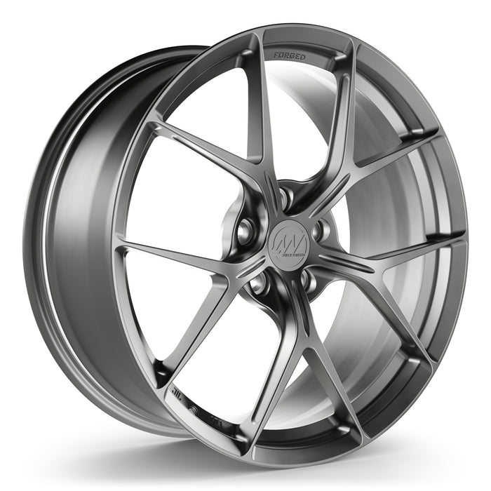 AWZZ Forged Wheels for Tesla Model 3/Y Satin Gunmetal render