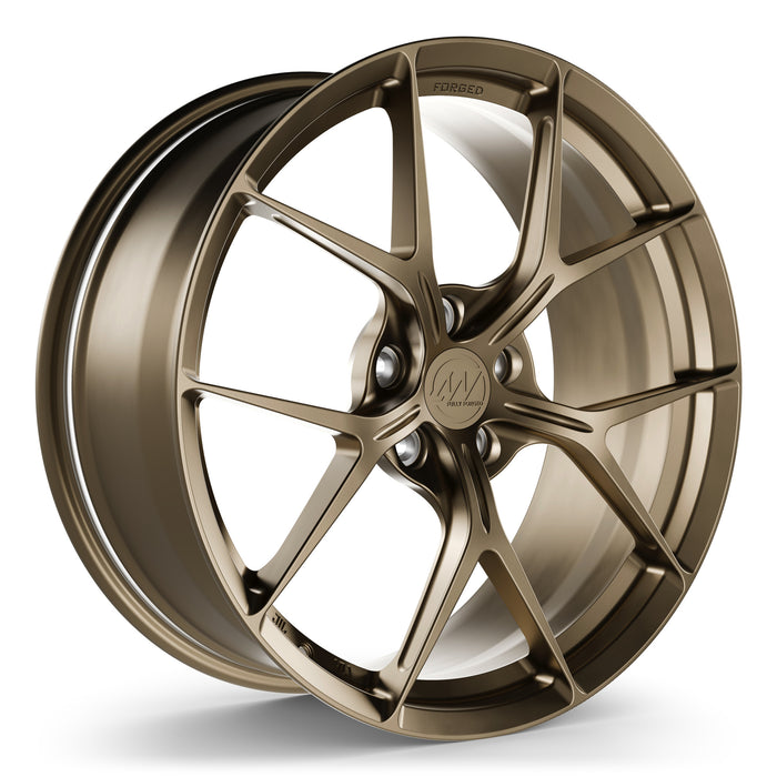 AWZZ Forged Wheels for Tesla Model 3/Y Satin Bronze render