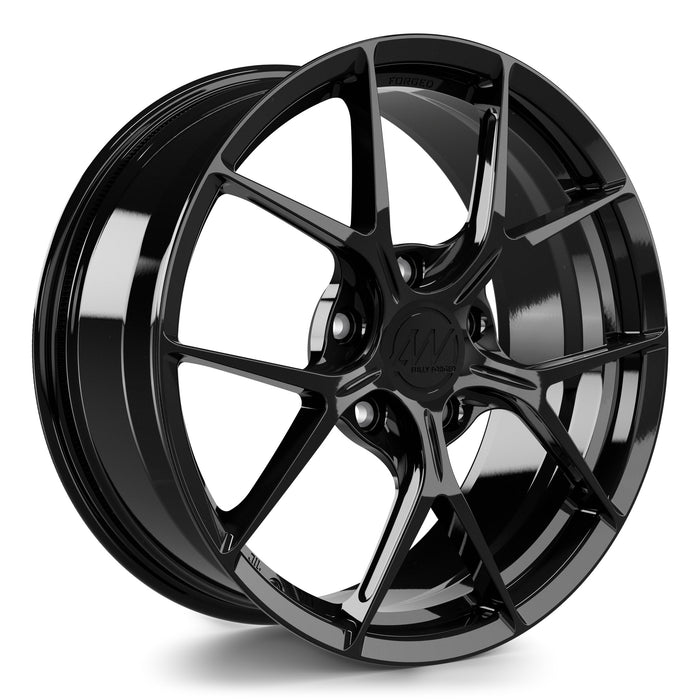 AWZZ Forged Wheels for Rivian R1T/R1S 20" / 8.5" +45 / Gloss Black render