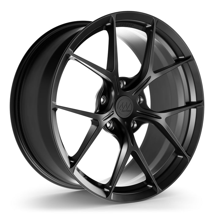 AWZZ Forged Wheels for Porsche 911 (992) 20" / 9" +31 / Satin Black render