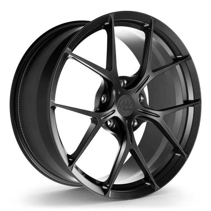 AWZZ Forged Wheels for Porsche 911 (992) 20" / 9" +42 / Satin Black render
