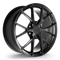 AWZZ Forged Wheels for Tesla Cybertruck 20" / 9.0" +52 / Satin Black render