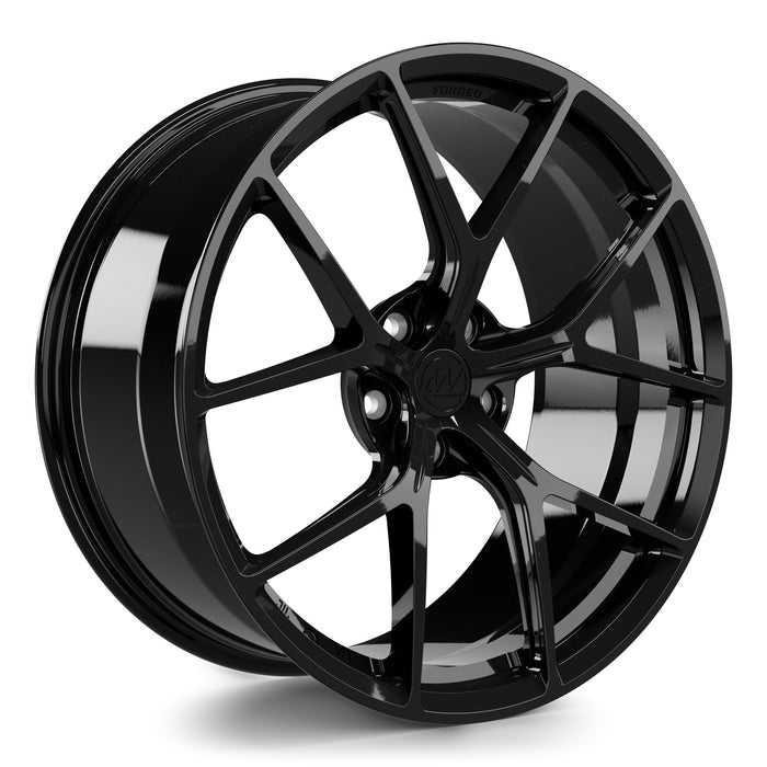 AWZZ Forged Wheels for Tesla Model 3/Y Gloss Black render