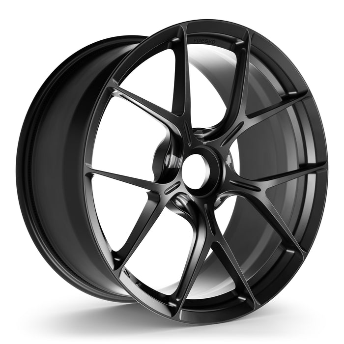 AWZZ Forged Wheels for Porsche 911 (992) 20" / 9.5" +37 / Satin Black render