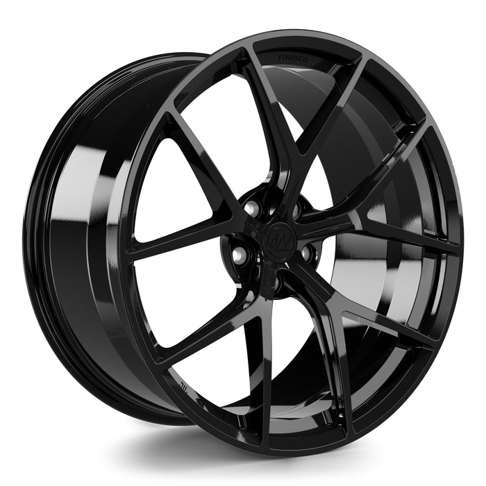 AWZZ Forged Wheels for Tesla Model 3/Y Gloss Black render