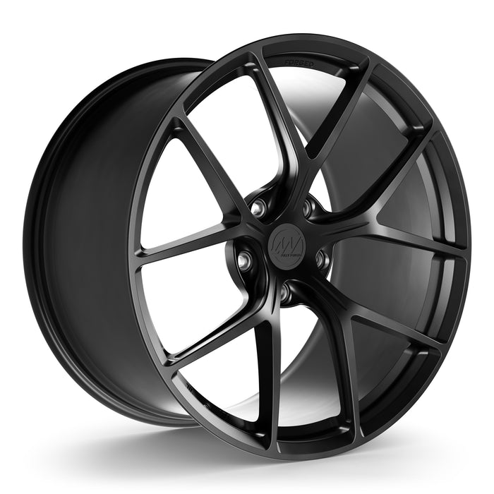 AWZZ Forged Wheels for Porsche 911 (992) 21" / 11.5" +54 / Satin Black render