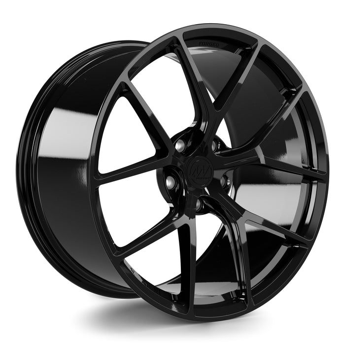 AWZZ Forged Wheels for Porsche Taycan 21" / 11.5" +54 / Gloss Black render
