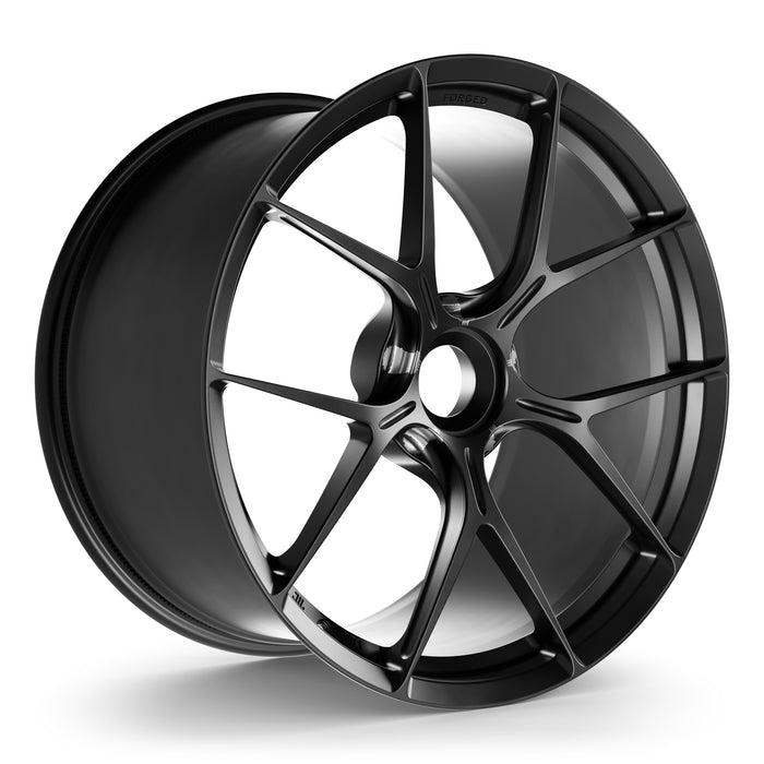 AWZZ Forged Wheels for Porsche 911 (992) 21" / 12" +60 / Satin Black render