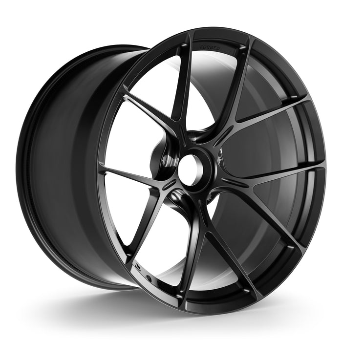 AWZZ Forged Wheels for Porsche 911 (992) 21" / 13" +31 / Satin Black render