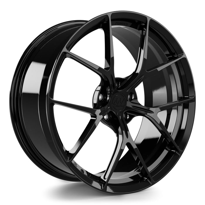 AWZZ Forged Wheels for Tesla Model 3/Y Gloss Black render