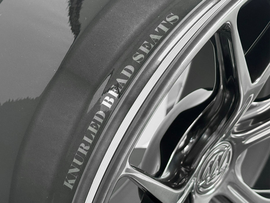 AWZZ for Honda Civic FL5 and Acura Integra Type-S 18x9.5 Inch +45 Offset Forged Wheels Titan