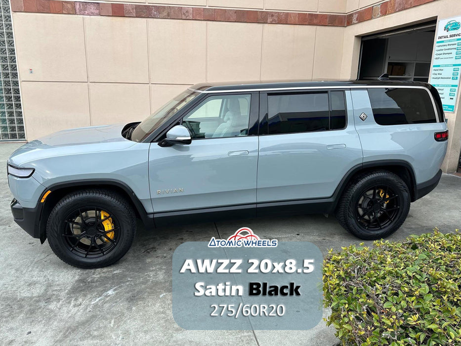 AWZZ for Rivian R1T/R1S 20x8.5" +45 Gloss Black