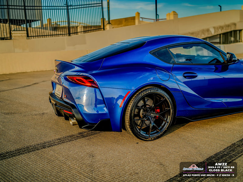 AWZZ Forged Wheels for Toyota Supra MKV/BMW Z4 G29 - 19" / 9.5" +22 / Gloss Black