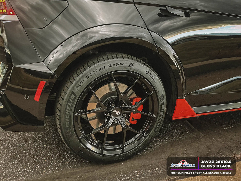 AWZZ for Hyundai IONIQ 5N 20x9.5 Inch +45 Offset Forged Wheels Gloss Black