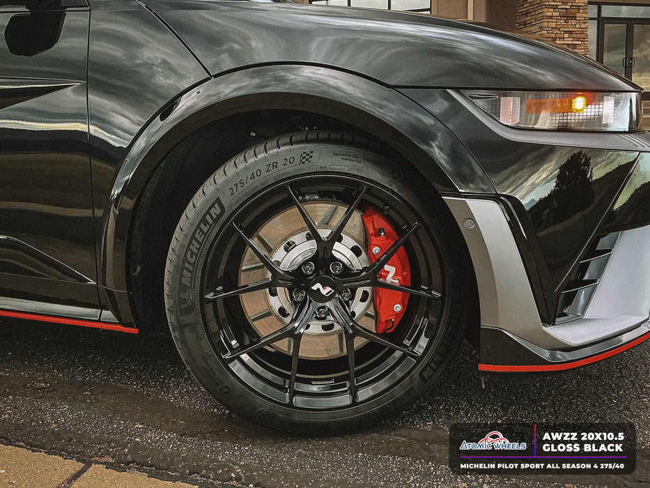 AWZZ for Hyundai IONIQ 5N 20x9.5 Inch +45 Offset Forged Wheels Gloss Black