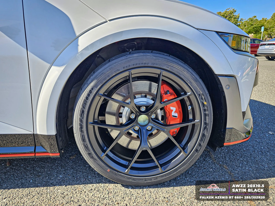 AWZZ for Hyundai IONIQ 5N 20x10.5 Inch +40 Offset Forged Wheels Satin Black