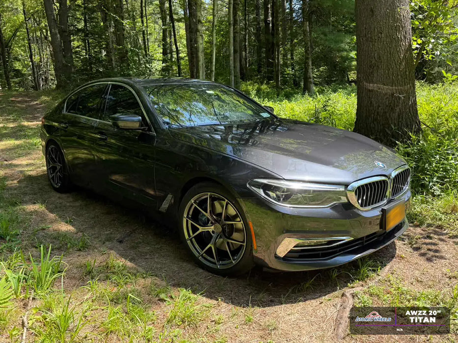 AWZZ for BMW G20/G26/G30 20x9.0 Inch +25 Offset Forged Wheels Titan